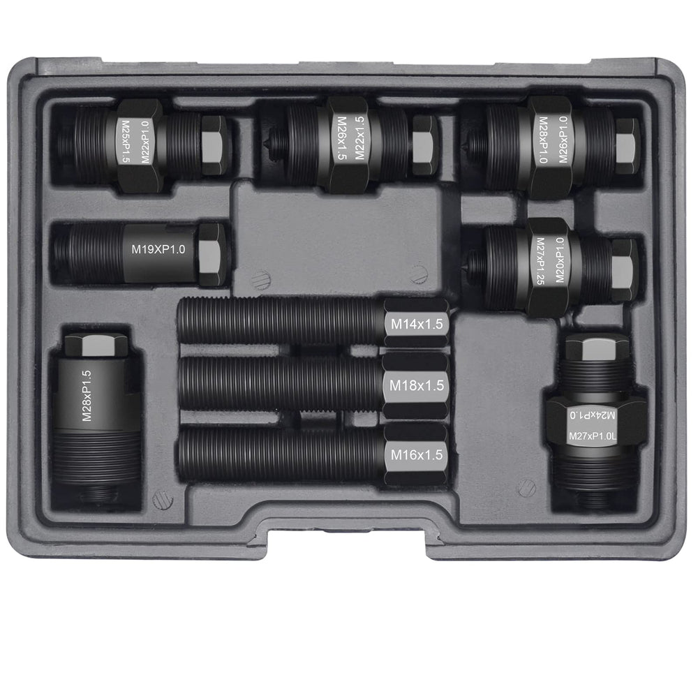 WISPAUSU front view of 10-piece puller kit showing sizes, quick selection benefit