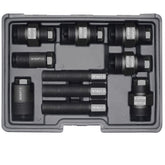 WISPAUSU front view of 10-piece puller kit showing sizes, quick selection benefit