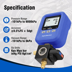 WISSCOOL close-up of pressure port highlighting precise connection reliability