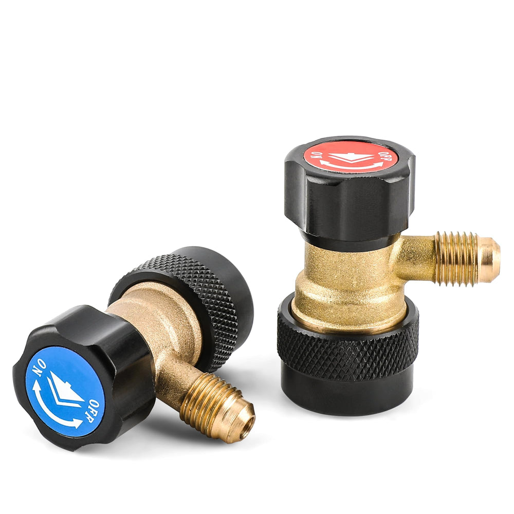 wisscool front view packaged couplers showing both high and low adapters and clear benefit of ready-to-use setup