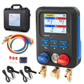 WISSCOOL front view showing color LED display and controls for fast readings