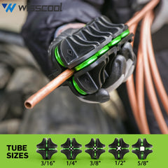 Wisscool close-up of aluminum-alloy rollers showing durable contact points for consistent results
