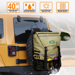 WITSTEP close-up of zippered top pocket keeping dirty clothes separate and secure
