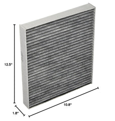 WIX 24211 close-up of pleated media highlighting effective particle capture and consistent airflow