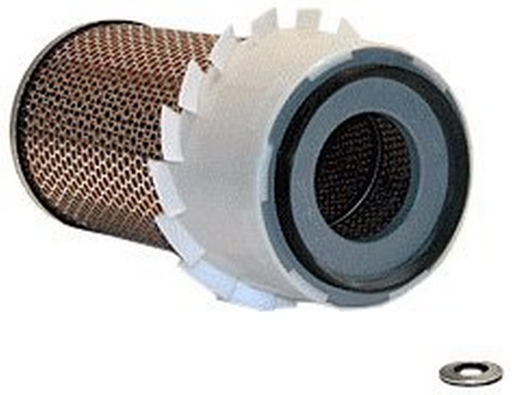 WIX 42222 outer filter front view showing pleats and durable seal for better protection