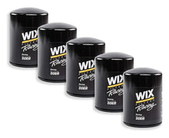 WIX 51061R front view pack of five showing filters and labels for reliable filtration