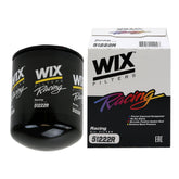 WIX 51222R front view showing label and sturdy canister for reliable protection