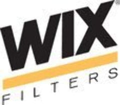 Wix engine air filter front view showing pleated media and protective frame for cleaner intake