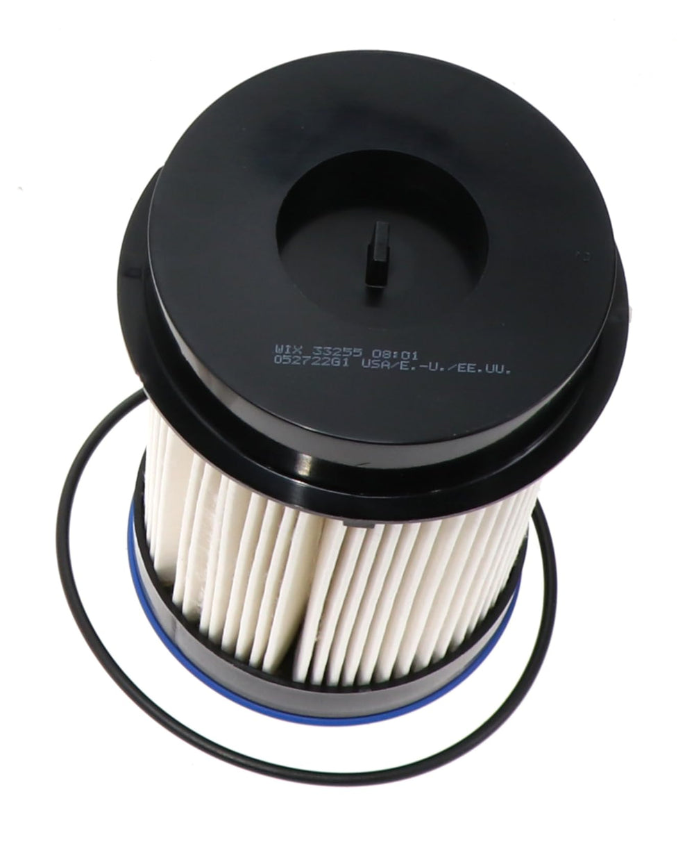 WIX Racing front view cartridge filter showing compact shape and reliable fit