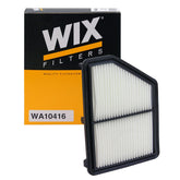 WIX WA10416 front view showing shape and fit for Civic, ensures correct replacement