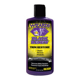 Wizards bottle front label showing product name and size, clear benefit restoration