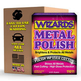 Wizards front label tub showing product branding and size for easy identification and trust