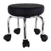 WKWKER front view of rolling stool showing compact design and mobility benefits