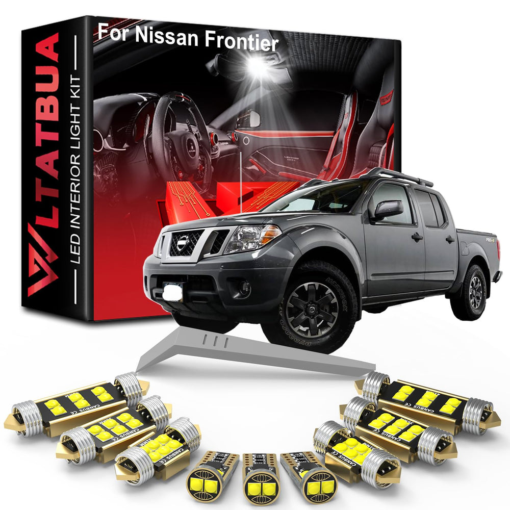 WLTATBUA kit packaging showing all bulbs and labeled layout for quick install