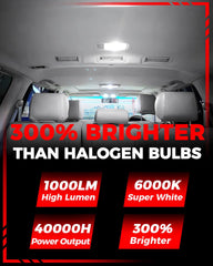 WLTATBUA rear dome light illuminating back seats clearly