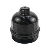 WMPARTS aluminum cap front view showing durable metal construction and OEM fit