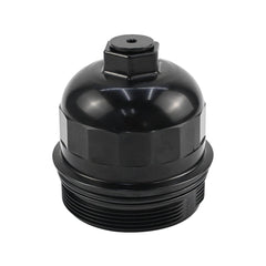 WMPARTS aluminum cap front view showing durable metal construction and OEM fit