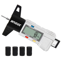 WNCGC front view of digital gauge showing clear display for fast readings