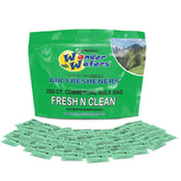Wonder Wafers front container showing brand and bulk count for easy storage