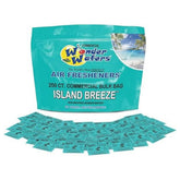 Wonder Wafers front tub Island Breeze showing pack and label for easy identification