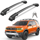 Wonderdriver front view assembled cross bars showing fit and sleek finish for secure hauling