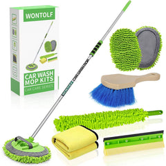 Wontolf full kit assembled showing all components for complete vehicle cleaning