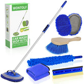 Wontolf front packaging showing complete car wash kit and included accessories