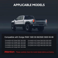 WonVon taillight installed on Dodge Ram rear showing improved visibility and style
