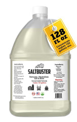 woolwax SALTBUSTER front label showing product identity and benefits