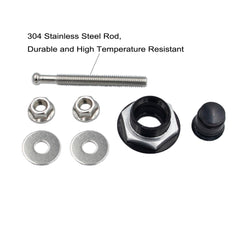 Woopeey close-up of 304 stainless rod highlighting corrosion resistance