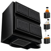 Woorhive front view showing secure Hot Shots bottle and organized storage