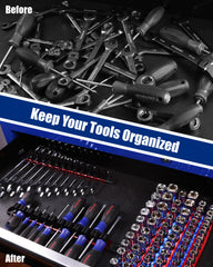 WORKPRO clip detail showing ABS construction for durable tool retention benefit