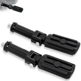 WOWTK front view of packaged passenger footpegs showing contents and finish benefit