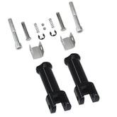 WOWTK front view footpeg supports showing shape and fit benefit easy replacement