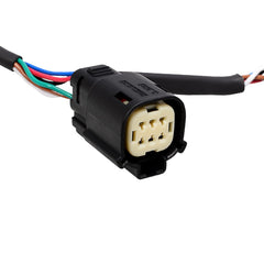 WOWTK 34-inch harness laid flat showing length and flexibility benefit