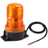 WOWTOU front view of amber strobe showing compact design and clear visibility