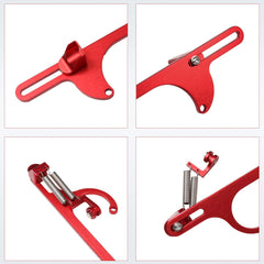 WOWYZL dual stainless return springs with square and round adapters for versatile cable compatibility