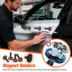 WRAPXPERT utility knife with spare blades cutting film precisely and safely