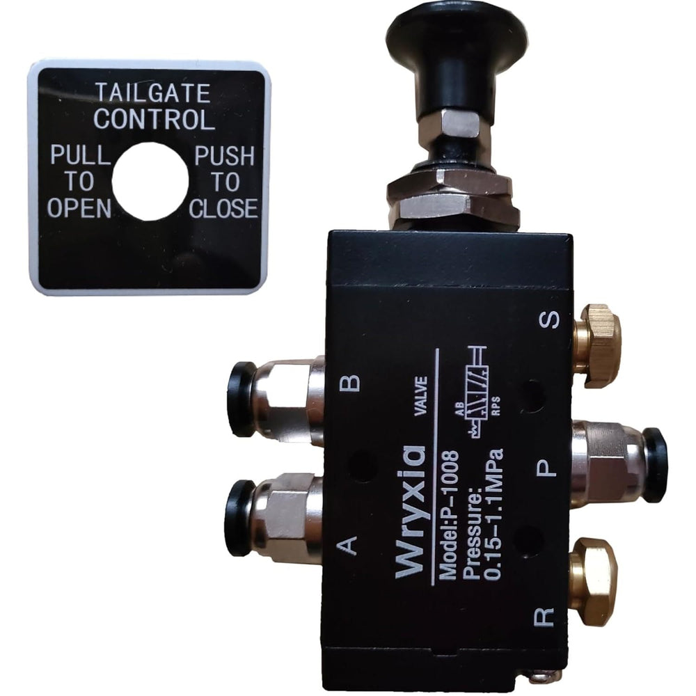 Wryxia BAV010 front view showing valve and face plate for easy installation