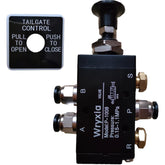 Wryxia BAV010 front view showing valve and face plate for easy installation