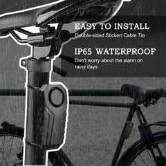 wsdcam mounted on motorcycle handlebar, secures vehicle against tampering