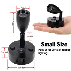 WTNYOU lamp adjusted to show 350° rotation and 180° tilt for precise lighting benefit