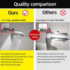 WZCNDIDI applied on car windshield showing clean, residue-free hold