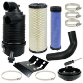 wzyufon front assembly canister air filter showing durable construction and improved airflow