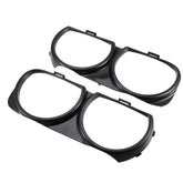 X AUTOHAUX front bezel pair front view showing factory fit and restored look