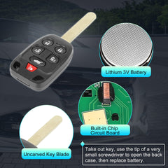 X AUTOHAUX remote held in hand to show scale and ergonomic handling benefit