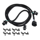 X AUTOHAUX passenger side harness front view showing fitment benefit