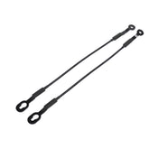 X AUTOHAUX front view of packaged tailgate cables showing product ready for install