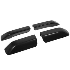 X AUTOHAUX front view of four rail end caps showing fit and finish benefit