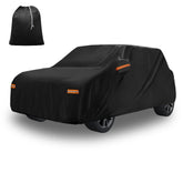 X AUTOHAUX front view on Mini Cooper showing full coverage and protection